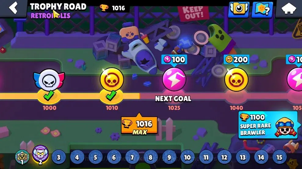 Brawl Stars Accounts 1016 Trophy|14 Brawlers 4 Max Lvl [Edgar,Penny,Ric image 11