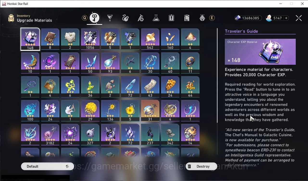 Honkai Star Rail Accounts Mid Game ASIA|TL70|14 Limited [(Robin,Acheron,BS)+Sign,Mydei,Phainon,Firefly,etc]|5,1k SJ+15 3