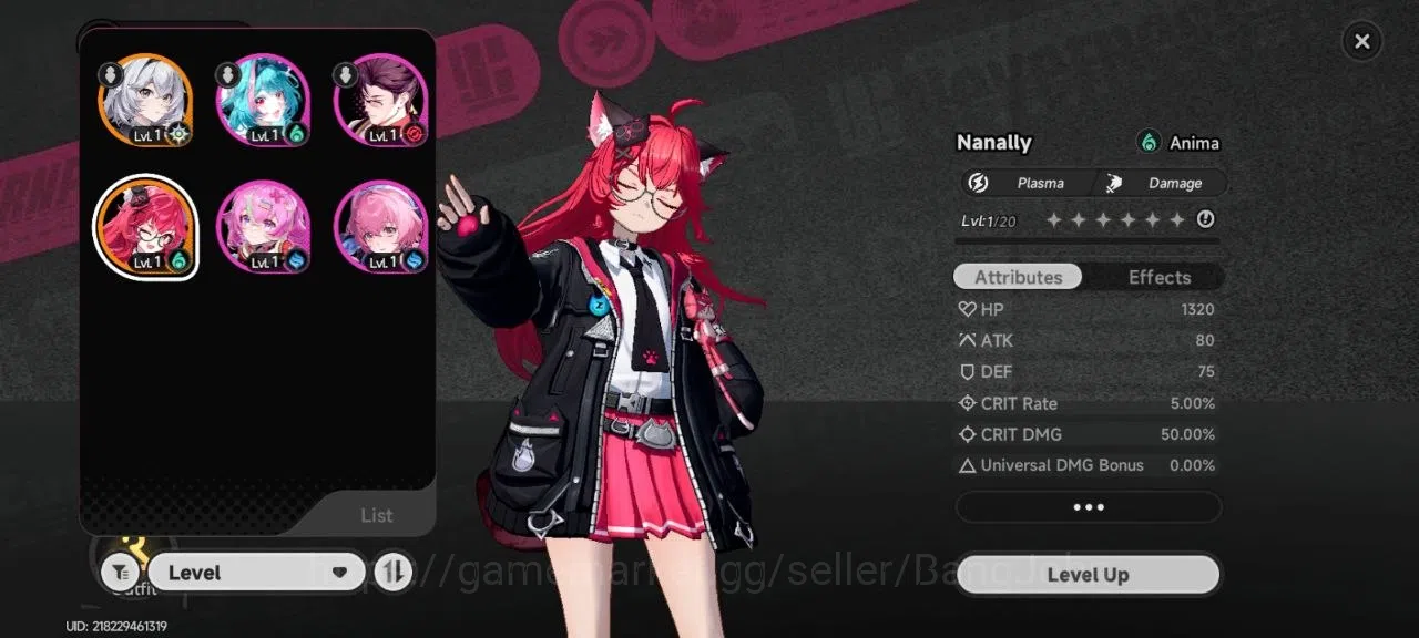 Neverness to Everness Accounts EU | Starter Lv 3 | 1 S Char Nanally + 4 A Char |  image 9