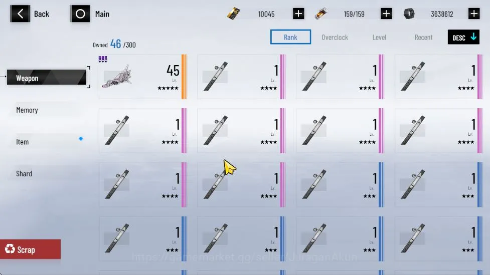 Punishing: Gray Raven Accounts NA | Starter with 10K BC+3.2K GoldenCard+8.9K Blue image 4