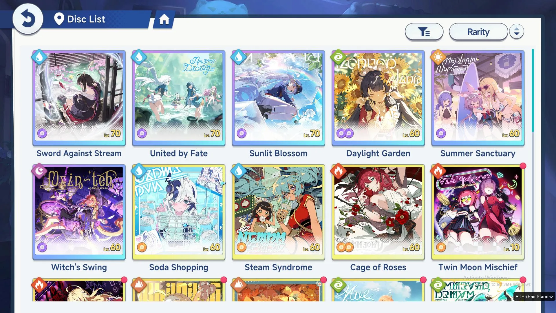 Stella Sora Accounts GLOBAL Lv20| 12k Dust| 4 SSR 6 Sign (ChitoseT2,FreesiaT1,MinovaT1,Mistique)|Selector Trekker+Sign 4