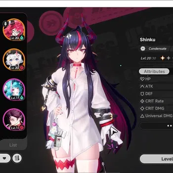 Neverness to Everness Accounts GLOBAL SEA|HL 10|5 S-Class 2 Limited [Shinku, Nanally]|+1 S-Class Selector