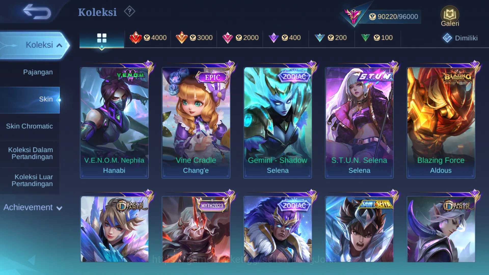 Mobile Legends: Bang Bang Accounts Hero 128 | Skin 327 | Legend Gusion | Abbys Alpha image 10