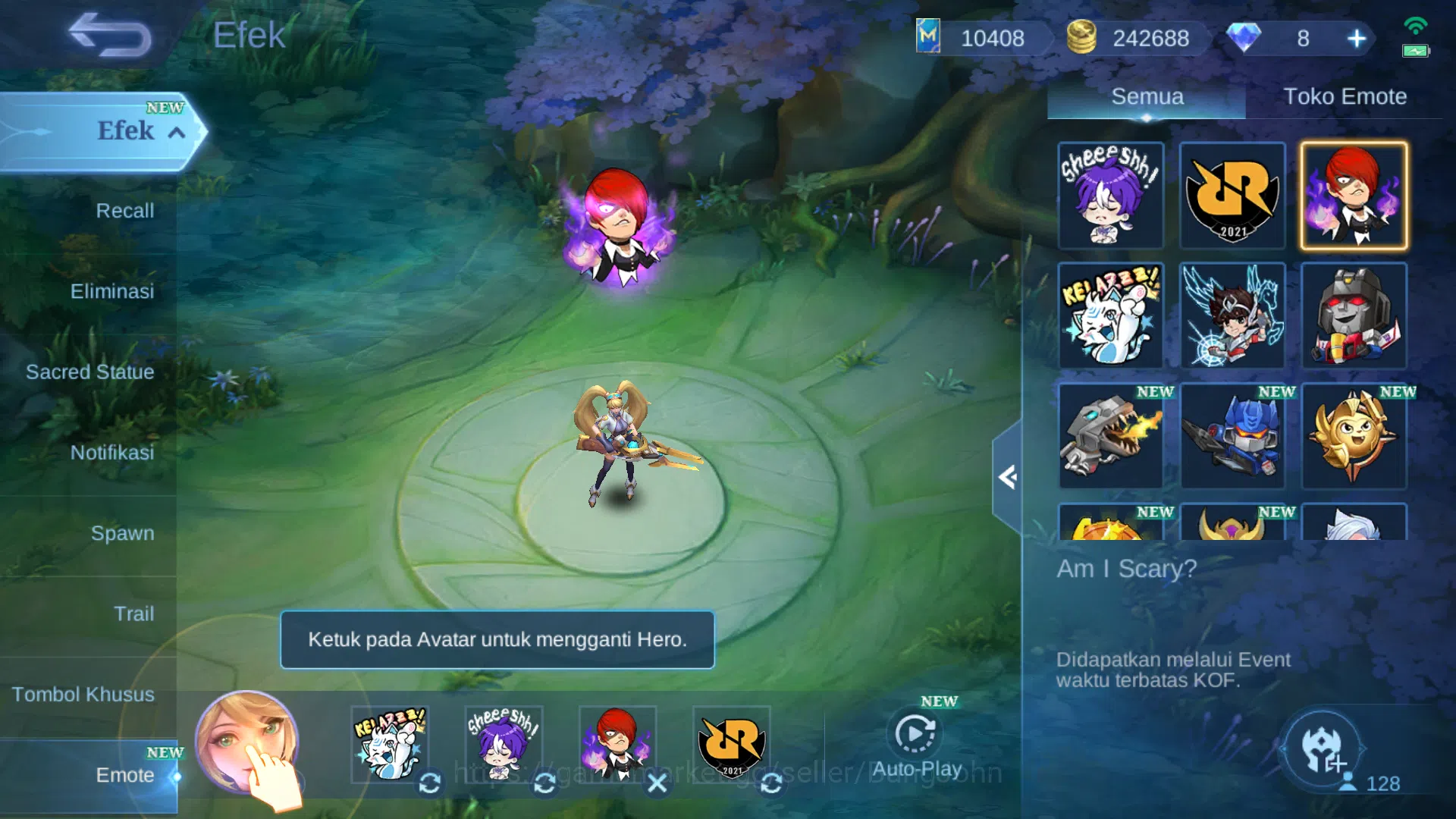 Mobile Legends: Bang Bang Accounts Hero 128 | Skin 327 | Legend Gusion | Abbys Alpha image 16
