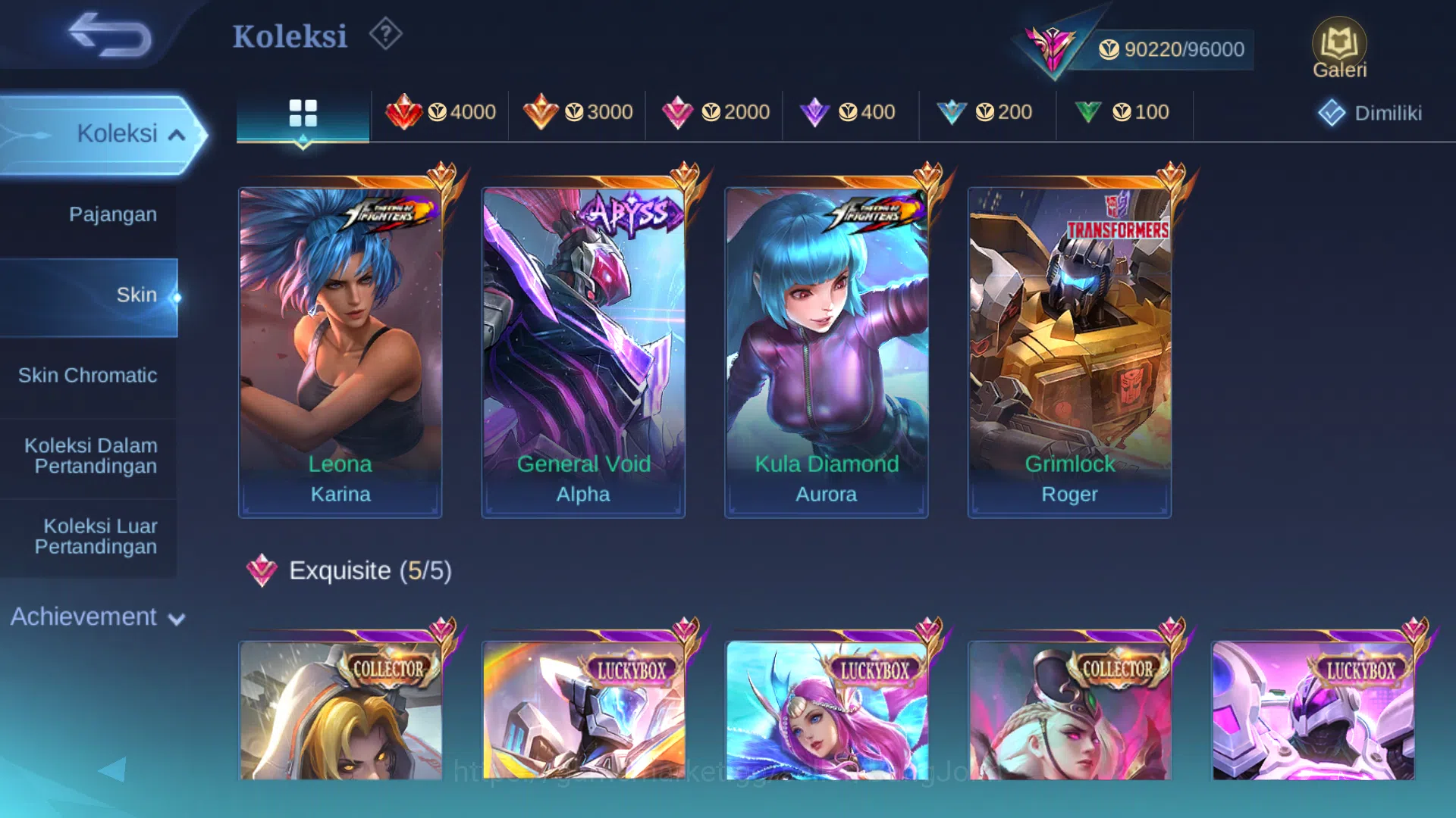 Mobile Legends: Bang Bang Accounts Hero 128 | Skin 327 | Legend Gusion | Abbys Alpha image 3
