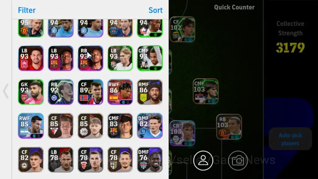eFootball Accounts Android|BigTime Ousmane Dembele,Epic Filippo Inzag image 3
