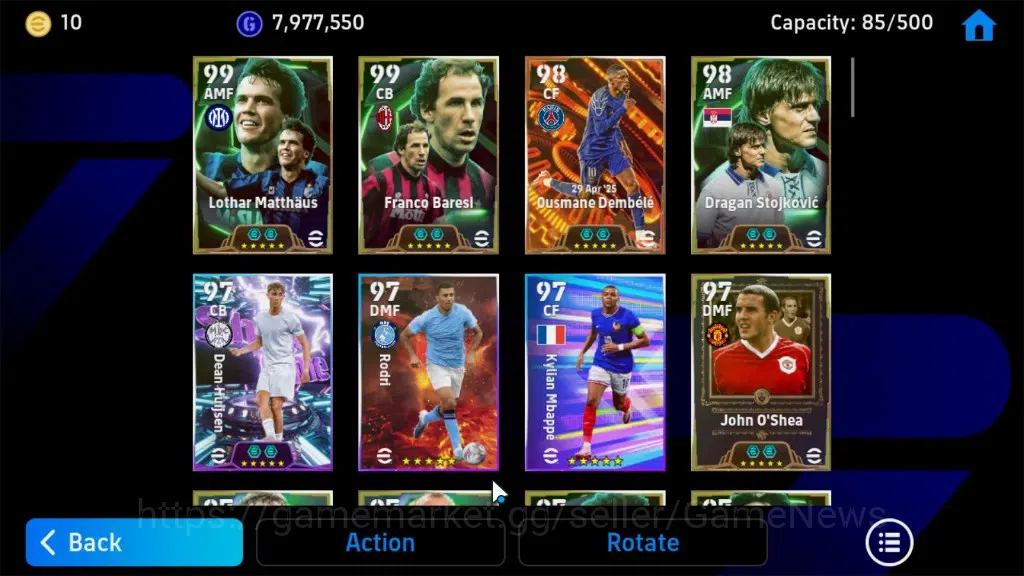 eFootball Accounts Android|BigTime Ousmane Dembele,Epic Filippo Inzag image 5