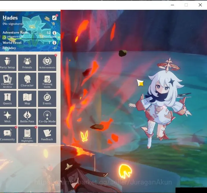 Genshin Impact Mid Game ASIA|AR 52|2 Limited [Hu Ta0 C2,Yelan] [Tighnari,K image 1