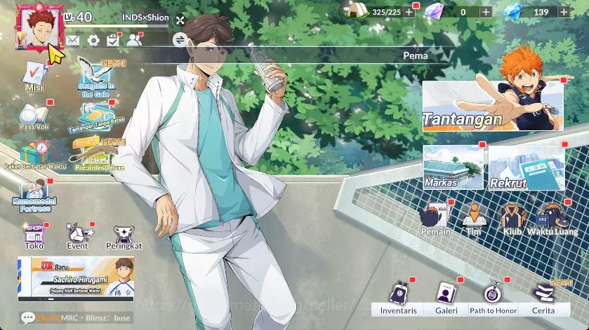 HAIKYU!! FLY HIGH Accounts SEA|Lvl 40|3 UR [Oikawa+Memo,Wakatoshi,Hoshiumi]+1 image 1