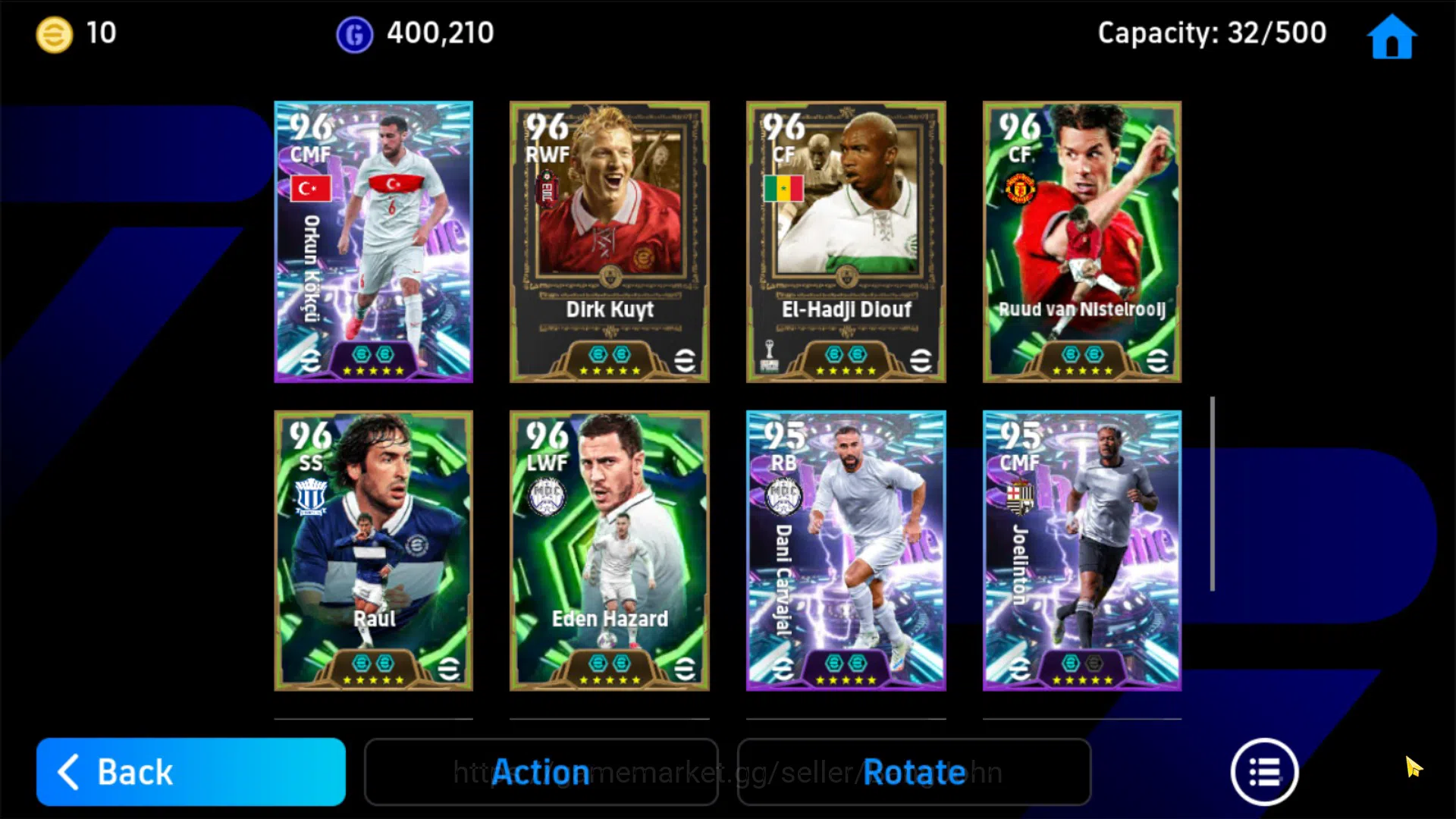 eFootball Accounts ANDRO|PW 3227|Carlos,Puyol,Cruyff,Cech,Cantona,Van image 6