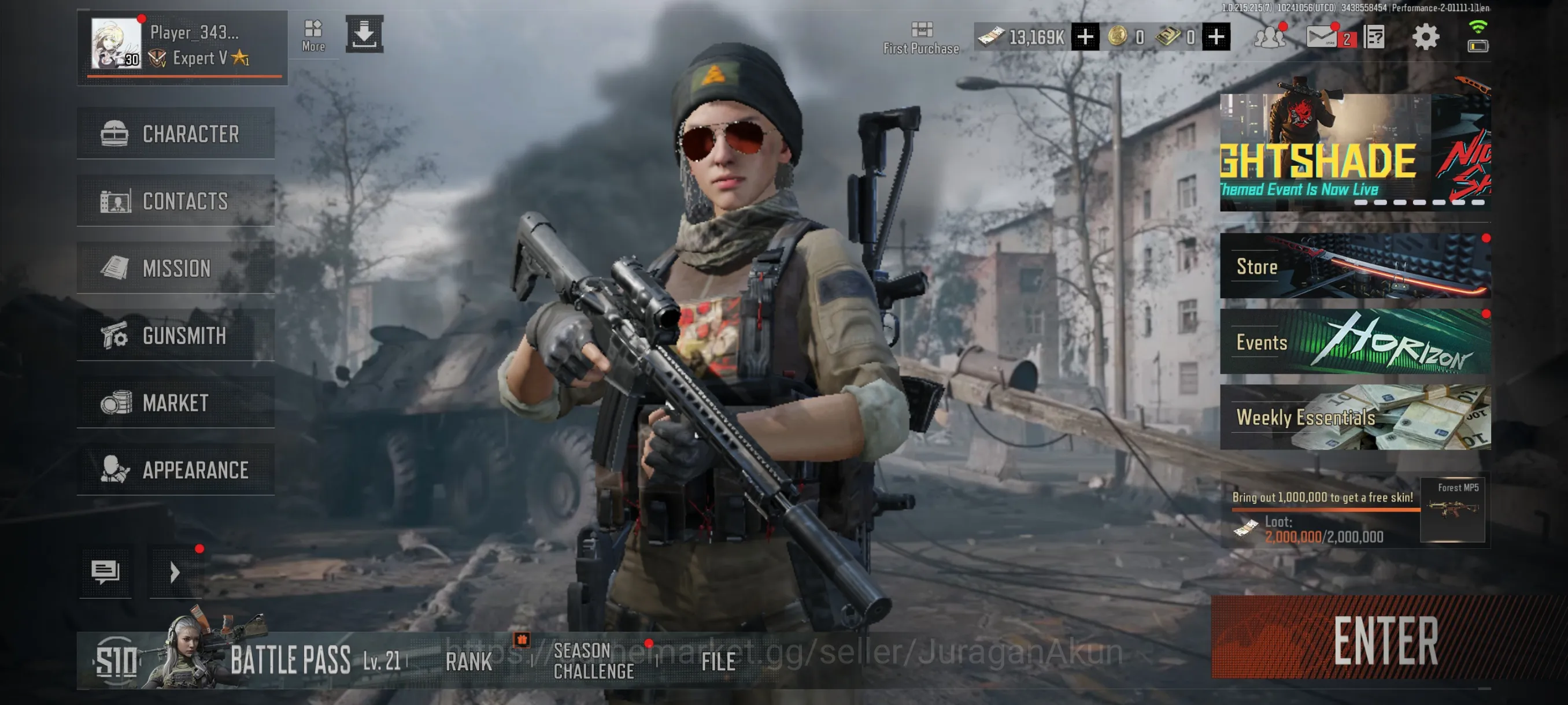 Arena Breakout Mid-Tier [MOBILE] SV 13,8M | CV 13M |Plain ACC| Cascade AKS image 1
