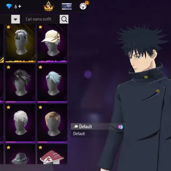 Free Fire Accounts  AKUN FF ANIME EDISI SASUKE x JUJUTSU KAISEN! BUNDLE LANGKA & EMOTE CAKEP