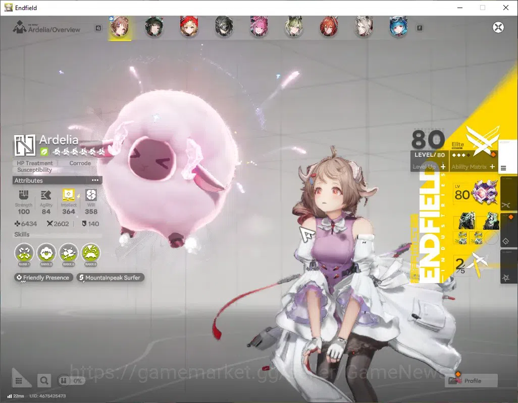 Arknights: Endfield Accounts ASIA|Lv 56|10 SSR(5Limit)+15(*6WEP)|[(Rossi,Gilber image 6