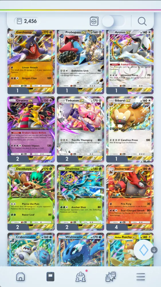 Pokémon TCG Pocket Accounts EN| 2456 Card|90+EX| 4 Crown(Charizard,PokeBall,Ee image 8