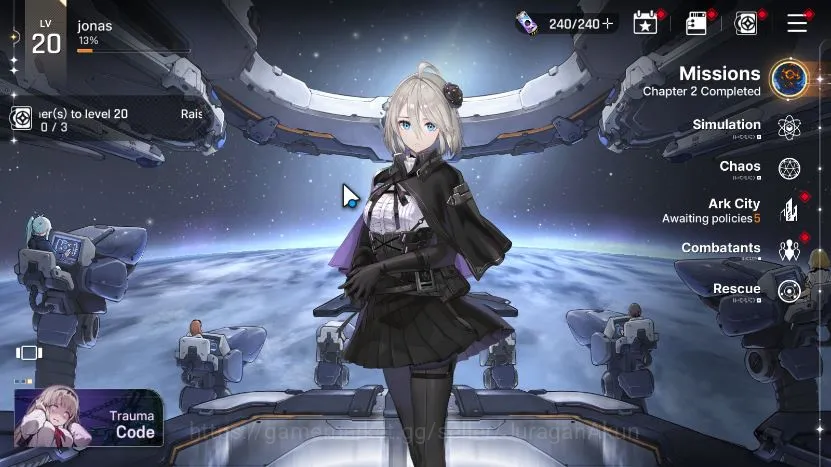 Chaos Zero Nightmare Accounts GLOBAL Lv20|4 SSR(Khalipe Orlea Renoa Haru) 8SR(MikaM2,NiaM1,CassiusM1,BerylM2,etc) 10SR 4