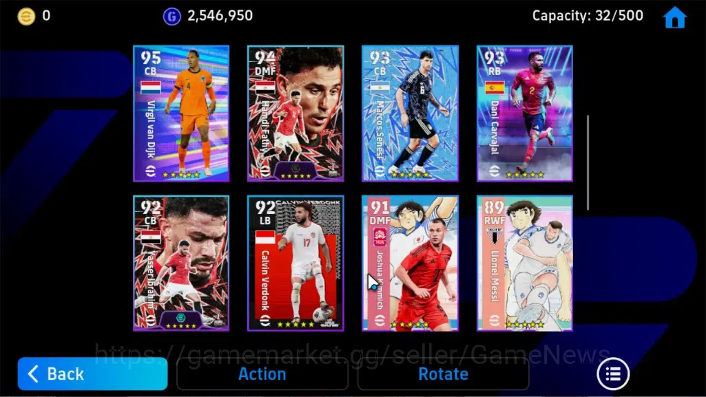 eFootball Accounts Legends & Iconic Players Android|Epic Lothar Matthaus,David 12