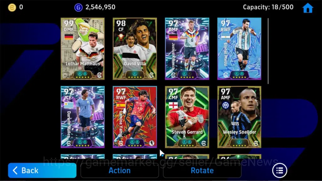 eFootball Accounts Legends & Iconic Players Android|Epic Lothar Matthaus,David 8