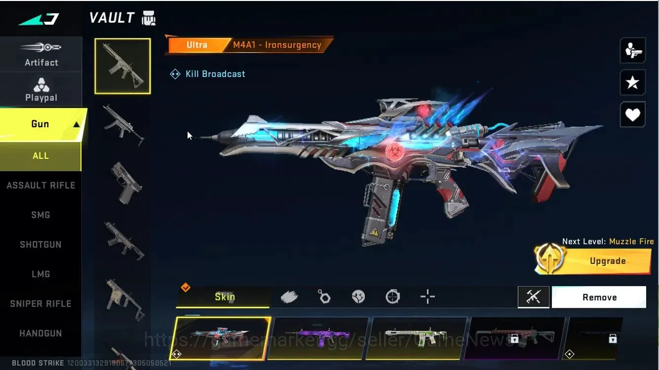 Blood Strike Accounts ASIA|Collab 7DS[QBZ95,KaR98]|14 ULTRA[VAL,BLAST,SP image 10