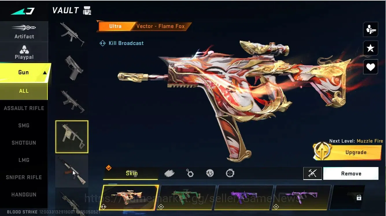 Blood Strike Accounts ASIA|Collab 7DS[QBZ95,KaR98]|14 ULTRA[VAL,BLAST,SP image 13