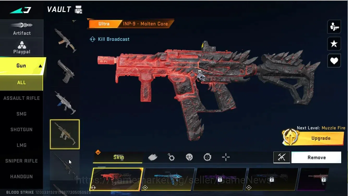Blood Strike Accounts ASIA|Collab 7DS[QBZ95,KaR98]|14 ULTRA[VAL,BLAST,SP image 15