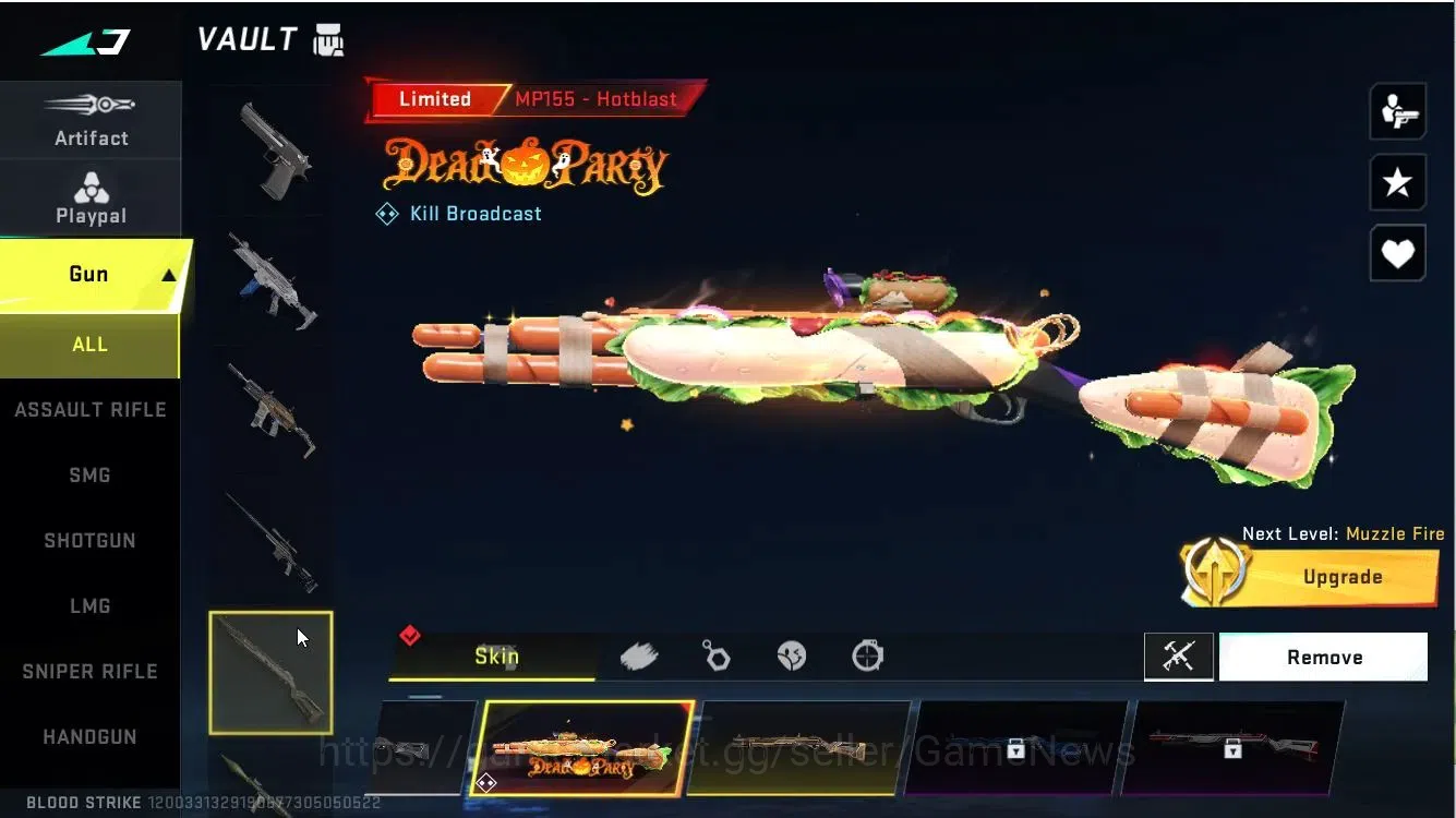 Blood Strike Accounts ASIA|Collab 7DS[QBZ95,KaR98]|14 ULTRA[VAL,BLAST,SP image 16