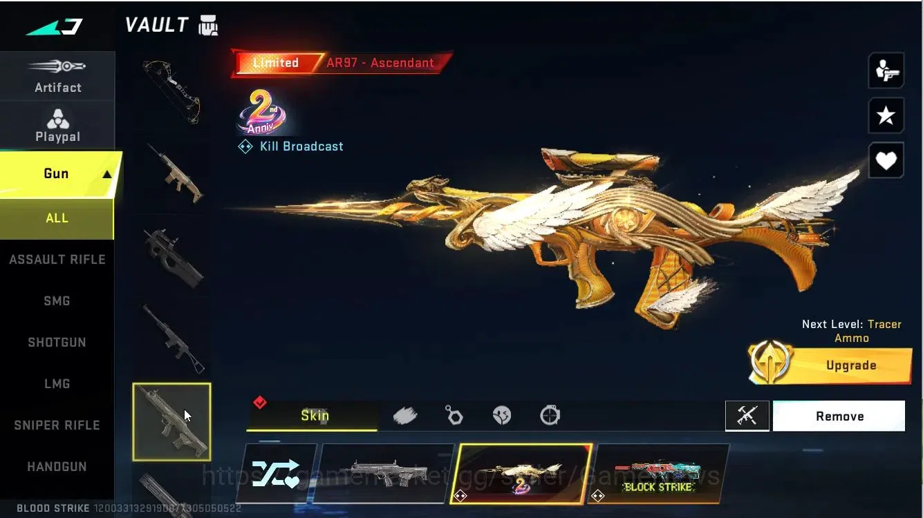 Blood Strike Accounts ASIA|Collab 7DS[QBZ95,KaR98]|14 ULTRA[VAL,BLAST,SP image 19