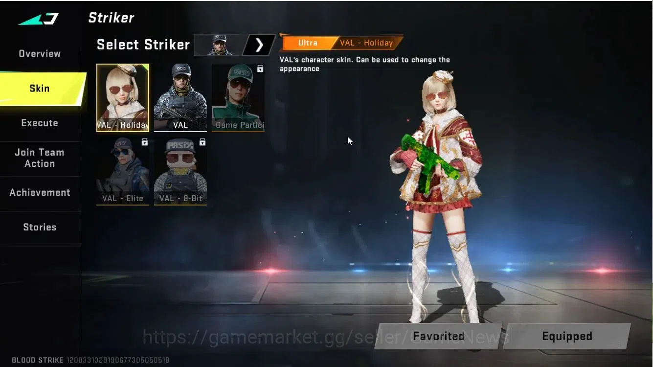 Blood Strike Accounts ASIA|Collab 7DS[QBZ95,KaR98]|14 ULTRA[VAL,BLAST,SP image 4
