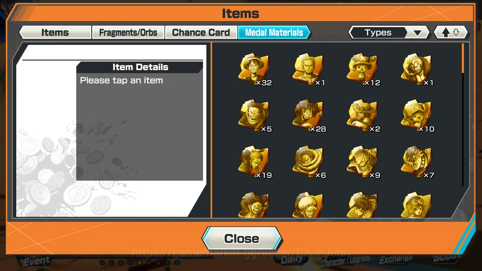 One Piece Bounty Rush Accounts Global | 4EX |WI Trafalgar Law,LG Monkey D.Grap ,K image 5