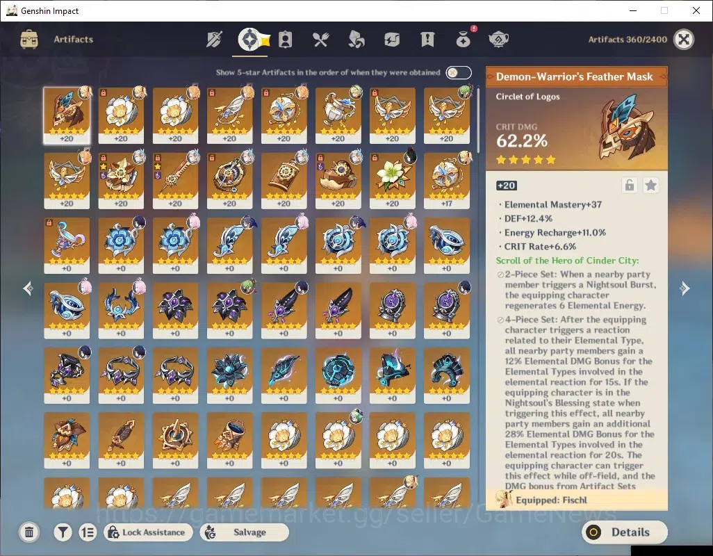 Genshin Impact Accounts ASIA|AR 45|3 Limited + 1(*5Weapon)|Nicole,Escoffie image 5