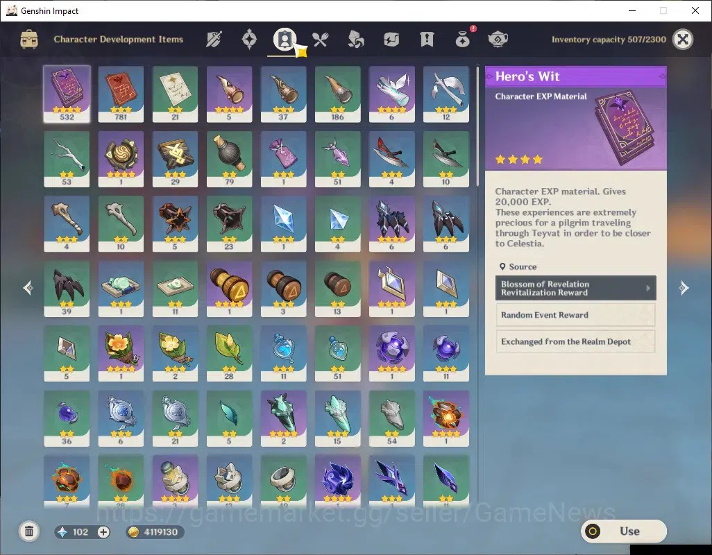 Genshin Impact Accounts ASIA|AR 45|3 Limited + 1(*5Weapon)|Nicole,Escoffie image 6