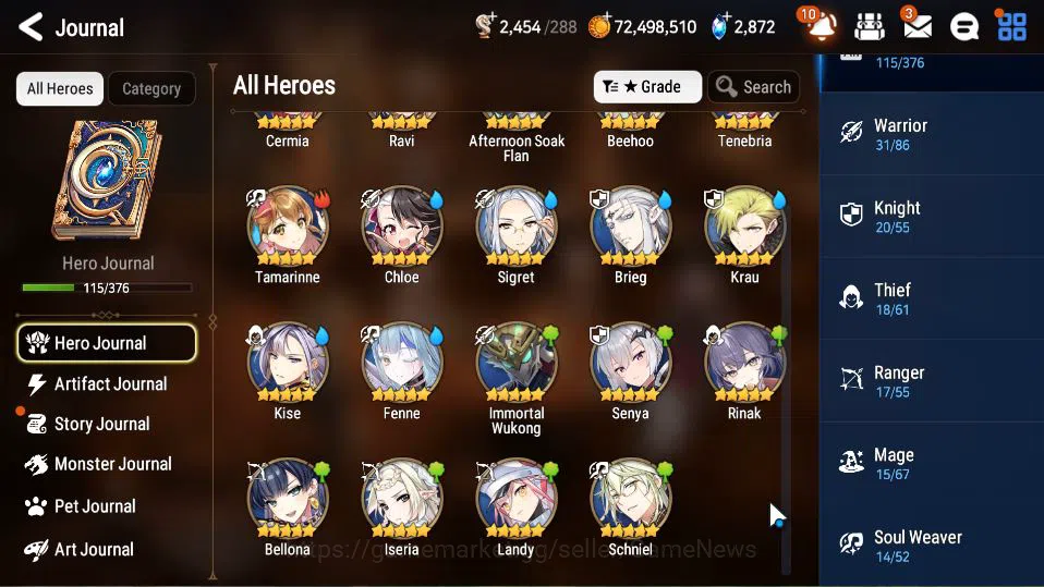 Epic Seven Accounts GLOBAL Unverif|New Era|7 ML(LOTScales,Belian,A Yuf image 13