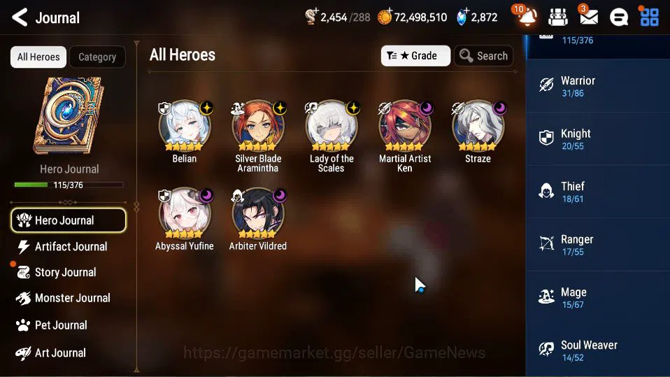 Epic Seven Accounts GLOBAL Unverif|New Era|7 ML(LOTScales,Belian,A Yuf image 15