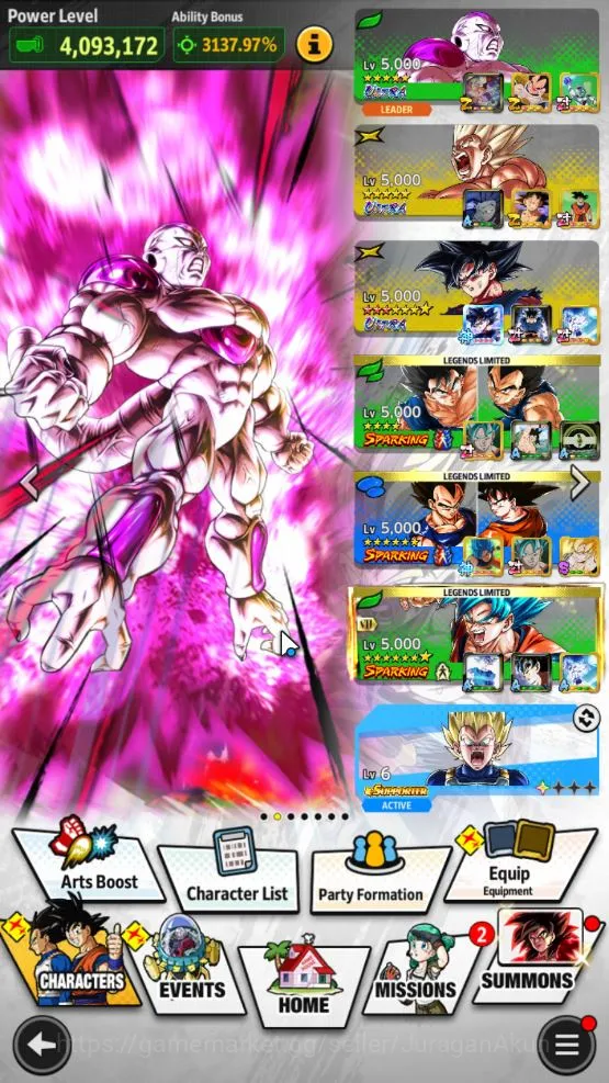 Dragon Ball Legends Accounts 164M Total Power|LV173| 6 UL+ 32 LL|Ultra Instinct image 5