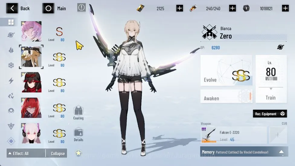 Punishing: Gray Raven Accounts ASIA|ENDGAME|Lucia CW+Coat(Tsubaki)+Sign, Lucia Py image 4