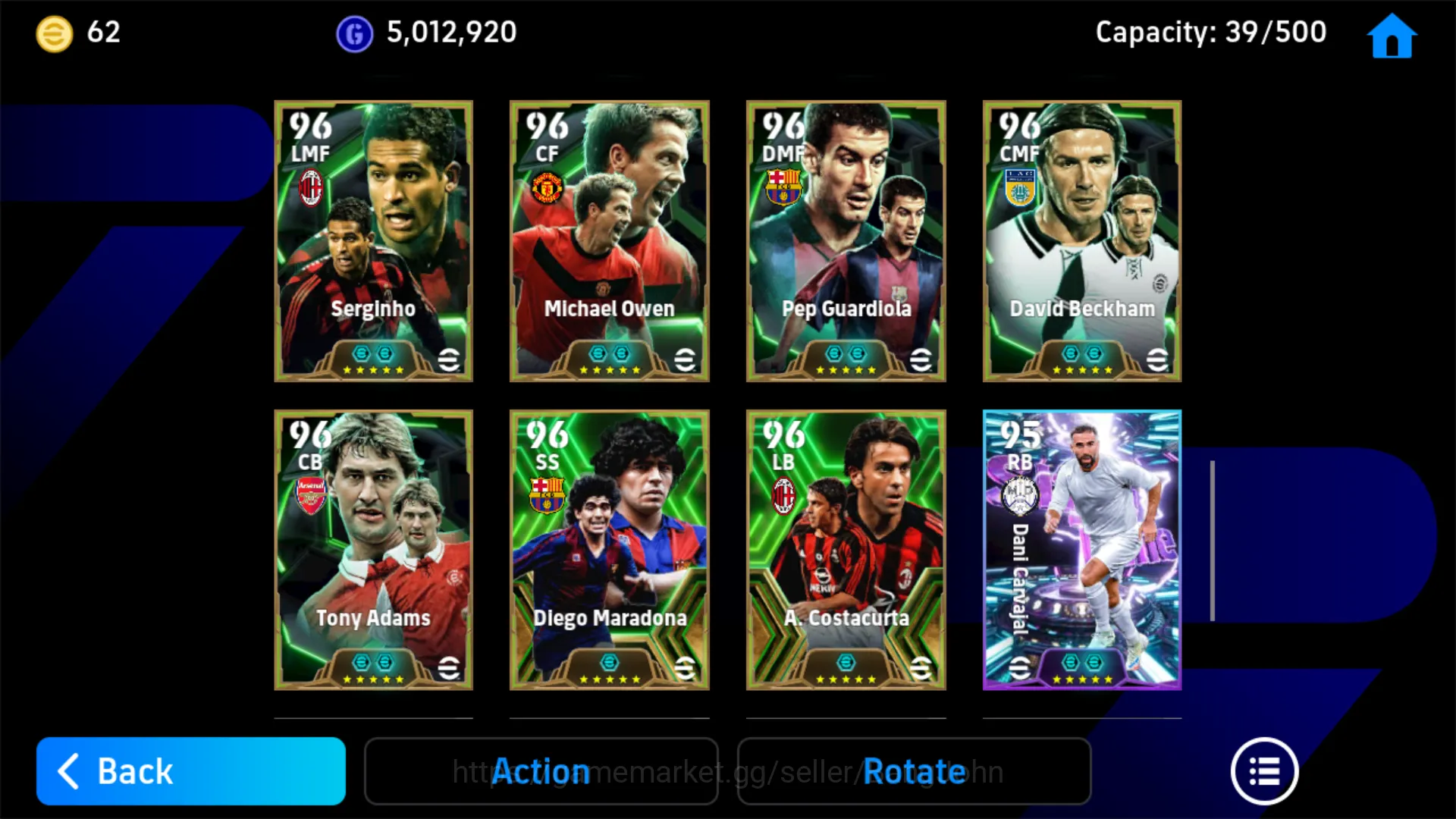eFootball Accounts Others Power 3214 | Neymar Big Time | Messi Big Time | Baresi Epic DB | Dijk Big Time | Scholes Epic DB 3