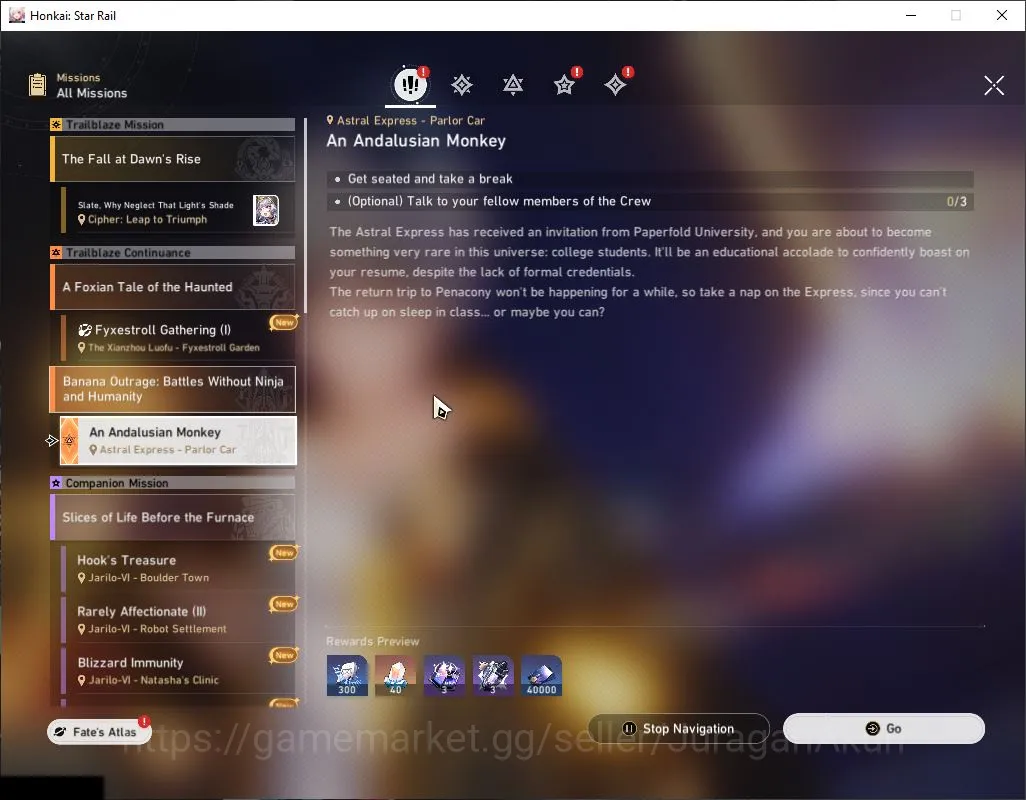 Honkai Star Rail Accounts Mid Game ASIA|TL 69|10 Limited|Castorice+Sign,Cyrene,Firefly,Robin,Feixiao,Saber,RuanMei,Etc|MC 3