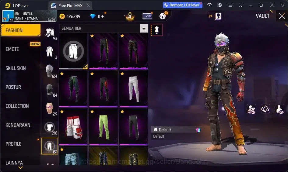 Free Fire Accounts Indonesia | Vault 218| EVO-M1014 DRACO| EVO-XM8 DE image 15