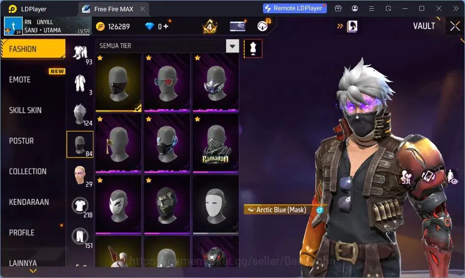 Free Fire Accounts Indonesia | Vault 218| EVO-M1014 DRACO| EVO-XM8 DE image 18