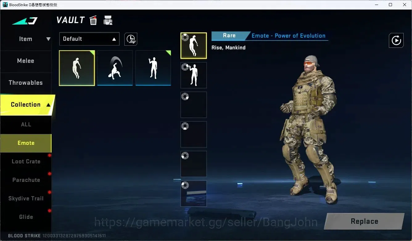 Blood Strike Accounts ASIA | EVO FAL-Evolved Draco | 5 Legendary Skins | image 13