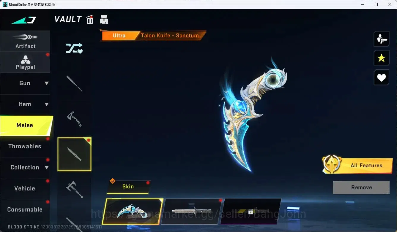 Blood Strike Accounts ASIA | EVO FAL-Evolved Draco | 5 Legendary Skins | image 14