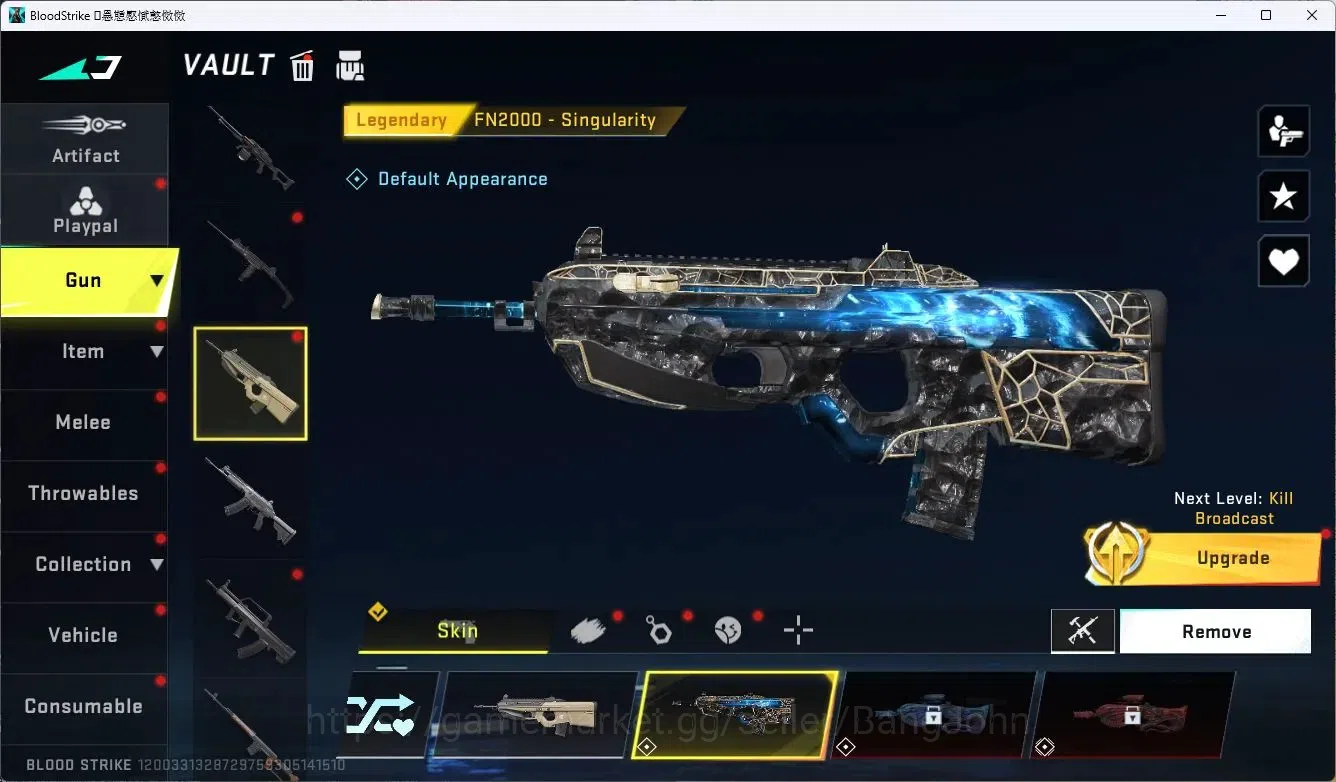 Blood Strike Accounts ASIA | EVO FAL-Evolved Draco | 5 Legendary Skins | image 17