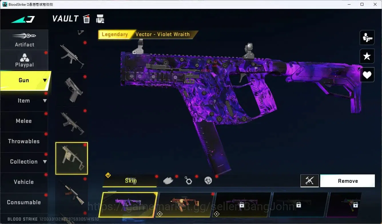 Blood Strike Accounts ASIA | EVO FAL-Evolved Draco | 5 Legendary Skins | image 20