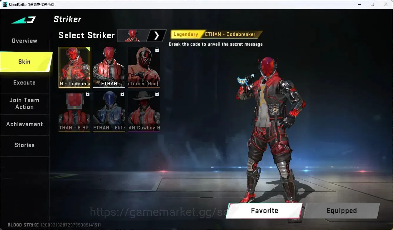 Blood Strike Accounts ASIA | EVO FAL-Evolved Draco | 5 Legendary Skins | image 3