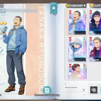 HAIKYU!! FLY HIGH Accounts Bonus Free Fire|SEA|Lv 48|7 SP (Ryunosuke,Hoshiumi,Ginjima,Tendo)+Memo,Oikawa,Ushijima,Hirugami|1