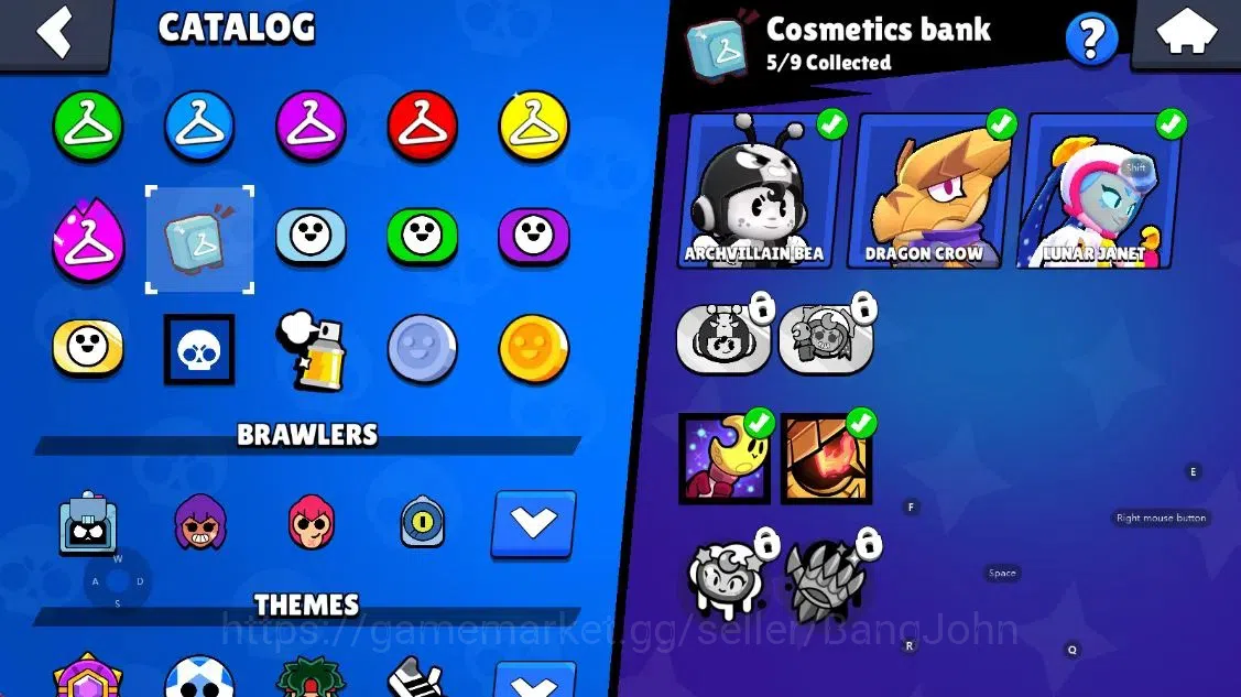 Brawl Stars Accounts Android | 1322 Thropy|20 Brawler-2 Max Lv(Ash,Berr image 15