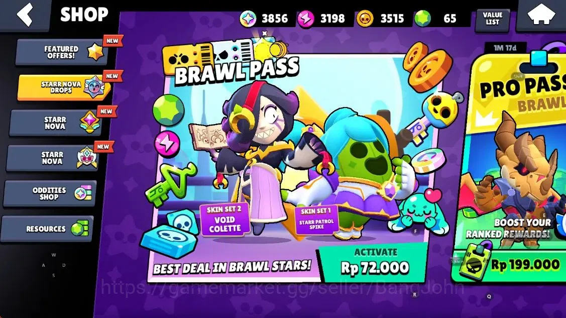 Brawl Stars Accounts Android | 1322 Thropy|20 Brawler-2 Max Lv(Ash,Berr image 4