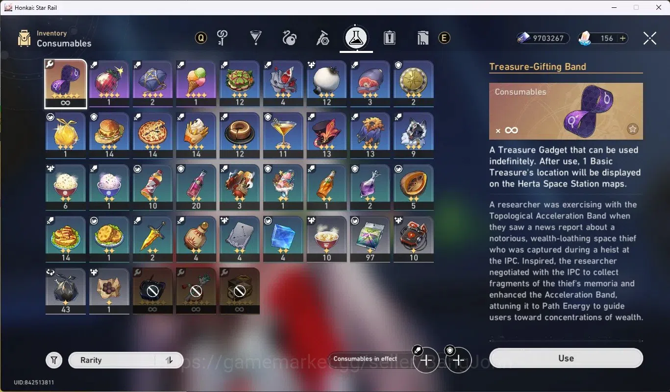 Honkai Star Rail Accounts Others ASIA| TL 50 | 6 Limited [(Sparxie+Sign),Selee E1,Dan Heng-Perm,Yao Guang,Sparkle,Ruan 15