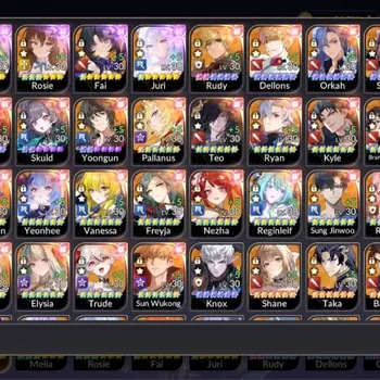 Seven Knights Re:Birth Accounts Global|FullEX7(GelindusTC4,MeliaTC3,RosieTC3,FaiTC1,JuriTC1)| 50 TC6(Rudy,Dellons,Etc)|11,1K