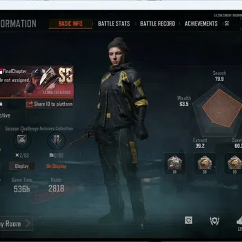 Arena Breakout High-End MOBILE Lvl 30|SV 47,8M|CV 17,6M|MORE SKIN,KOI LR-A image 1