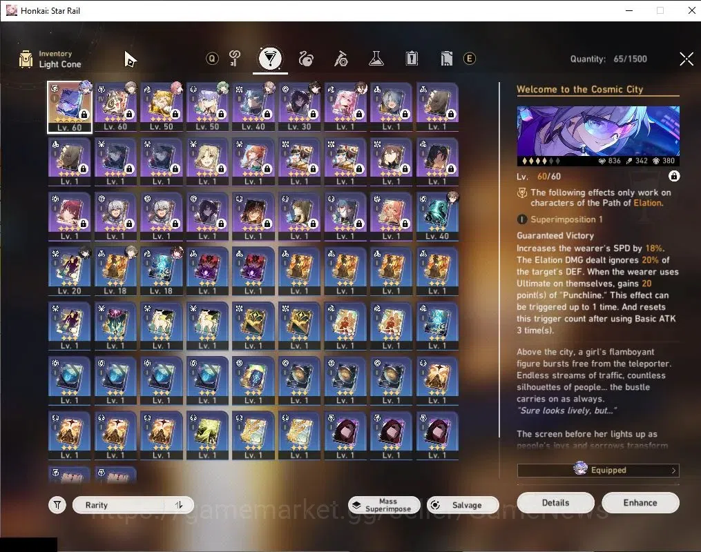 Honkai Star Rail Accounts Asia|TL 43|6 Limited|Silver Wolf LV.999 E1,Huohuo, image 7